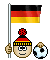 06 Flaggenkunterbunt 005 Smiley – Fussball